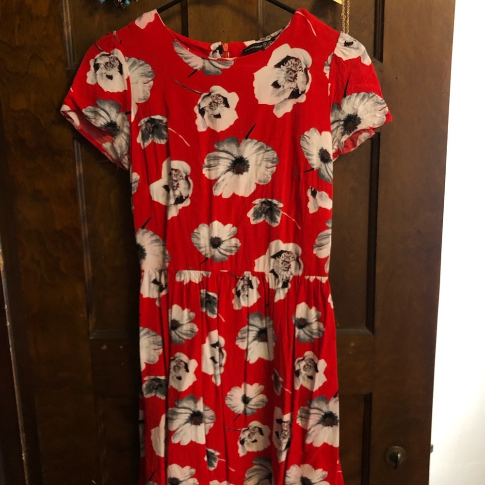 Dress Purchased in Germany! Red and fun!
